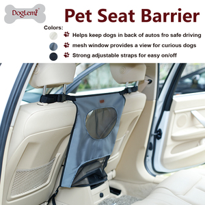 Barrière de <span class=keywords><strong>voiture</strong></span> pour <span class=keywords><strong>chien</strong></span> Barrière pour animaux de compagnie avant Deux sièges séparés par accessoire de vêtements pour animaux de compagnie de qualité supérieure - Product Image 3