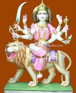 Hermosas estatuas de mármol Durga Maa - Product Image 1
