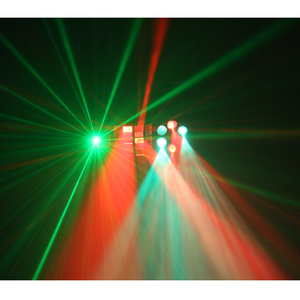 2025 nouveau Design RGBW 4FX-IN-1 stroboscope + gobo + derby + laser combiner scène Led Dj lumière décorations de mariage - Product Image 5