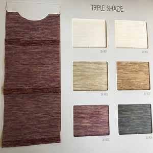 <span class=keywords><strong>Tende</strong></span> per protezione solare tripla elettrica con motore a batteria al litio acceca per finestra francese contemporanea del nuovo anno cinese - Product Image 3