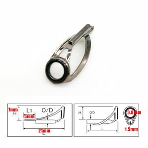 Yihuokk — anneaux de guidage en <span class=keywords><strong>céramique</strong></span> en acier inoxydable, accessoires de <span class=keywords><strong>pêche</strong></span> <span class=keywords><strong>à</strong></span> faire soi-même, pointes de <span class=keywords><strong>canne</strong></span> <span class=keywords><strong>à</strong></span> <span class=keywords><strong>pêche</strong></span>, anneaux de ligne pour <span class=keywords><strong>canne</strong></span> <span class=keywords><strong>à</strong></span> réparation, 9 pièces - Product Image 6