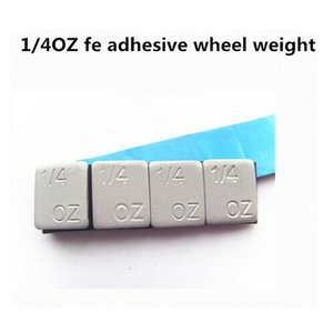 Fe Zinc Plated 1/4 <strong>oz</strong> <strong>Wheel</strong> Weights - Product Image 3