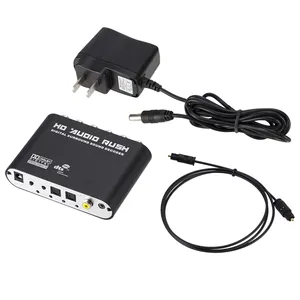 Wholesale 4 channel rca converter-Analog Audio Gear Optical SPDIF/ Coaxial to 5.1 Digital Sound Decoder Converter