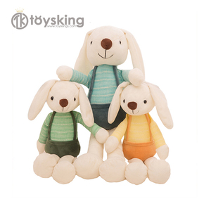 Factory Wholesale 40cm/50cm Plush Stuffed Bunny <strong>Rabbit</strong> Rag Doll Toys <strong>Comforter</strong> with PP Cotton Filling - Product Image 1