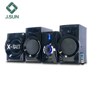 Super bass 2,1 altavoces HIFI y 10 "Subwoofer casa teatro con usb fm