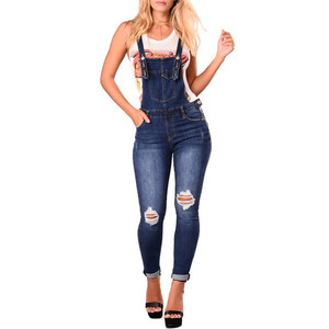 Sturdy Shoulder Strap Jeans For A 