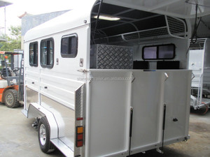 Flotador estándar de carga de ángulo de 3 caballos con <span class=keywords><strong>toldo</strong></span> <span class=keywords><strong>Fiamma</strong></span> - Product Image 5