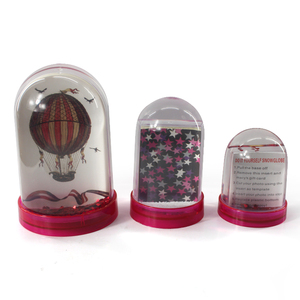 Plastik fotoğraf kar küresi kiti - Product Image 5