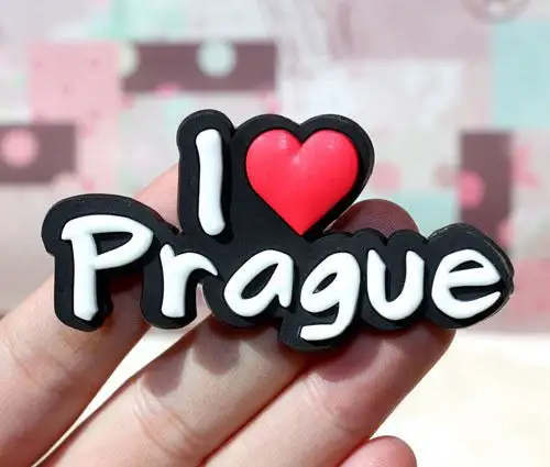 Туристический сувенир I love Prague, магнит на холодильник с буквами на заказ, магнит на холодильник в Чехии --- DH21050