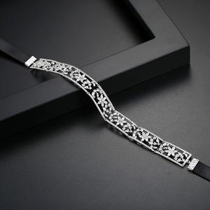 LUOTEEMI Moda Gioielli Personalizzati Arcobaleno Cubic Zirconia Collana di Fascino per Le Donne Girocolli - Product Image 4