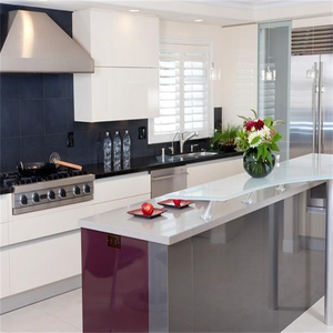 Chinese Factory Sale Modern Commercial Mdf Kitchen <strong>Cabinet</strong> Design <strong>pink</strong> Gloss Acrylic Laminate Kitchen <strong>Cabinets</strong> - Product Image 5