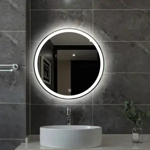 Espejo inteligente de buena calidad con Interruptor táctil y sensor led, espejos de baño