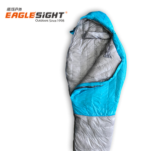 Enkele 1000 G Ganzendons Comfortabele Winter Slaapzak Fp 850 Waterafstotend Down-Proof Polyester Envelop Stijl Koud Weer