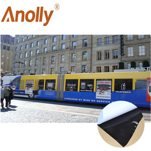 Anolly 인쇄용 접착 매트 블랙 자동차 랩 비닐 스티커 롤 자기 접착 비닐 - Product Image 4