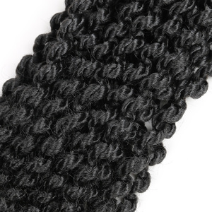 <span class=keywords><strong>Bombe</strong></span> Sénégalaise Synthétique Twist Coiffure Sans Crochet Sans Tress Fibre Haute Température Matériel - Product Image 3