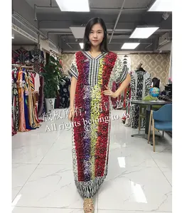 Plus size african boubou designs silk embroidered floral kaftan dress dubai