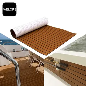 Melors Teak di Nuotata Della Piattaforma Per Barche Custom Barca Pavimento In Teak Yacht