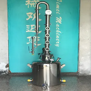 China fabricante 50-500l branco espírito distilação