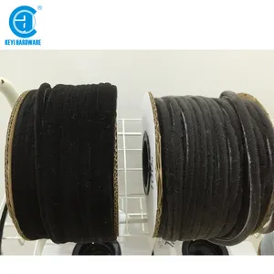 KEYI Hardware for Door and Window Accessories Seal Wool Pile 3P Rubber Weather Strip