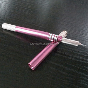 Aiguilles de microblading pour sourcils, lames, pour <span class=keywords><strong>tatouage</strong></span>, <span class=keywords><strong>ombrage</strong></span> rond, 1 pièce - Product Image 4