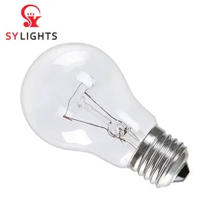 Incandescent Clear Bulb 110v 220v Incandescent Lamp Bulb E27 B22 Light Bulb Edison Classic