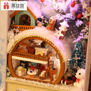 2018 Día de San Valentín regalo muebles de casa de muñecas con caja de almacenamiento cajas de muñeca - Product Image 4