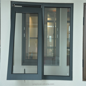 Bán Nóng Chất Lượng Cao Thủy Tinh Tiếp Nhận Cửa Sổ Philippines An Ninh Cửa Ra Vào Và Cửa Louver Cửa Sổ Pháp Ba Dọc Cửa Sổ Mái Hiên - Product Image 5