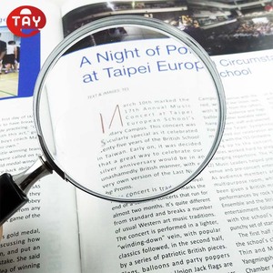 Kính Lúp Đọc Sách Cầm Tay 3Inch Khung Kim Loại - Product Image 3