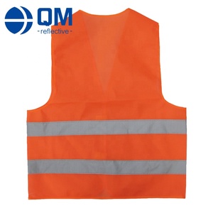 Màu Cam Tùy Chỉnh In Logo An Toàn Vest - Product Image 2