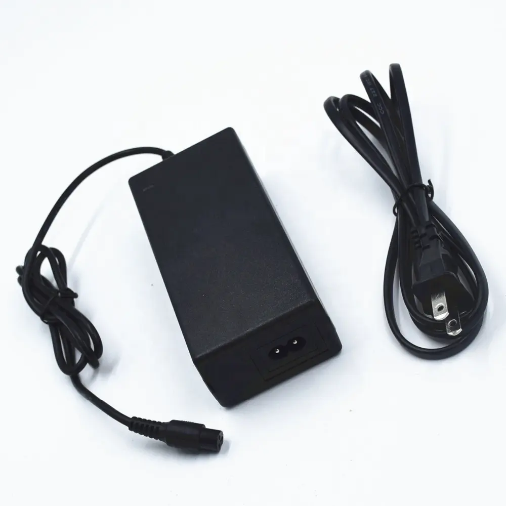 best sellers 2020/2021 42v 2a lithium li ion battery charger scooter charger power adapter 42v 2a for xiaomi m365