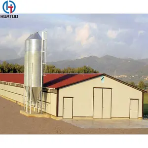 China Low Cost Prefab Metal Steel Structure Cow / Horse /Chicken Sheep Farm Building / barn / shed for sale