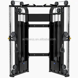 Multi Functionele Multigym Gewicht Stack Geladen Gym Fitness Arm Pin Belasting Selectie Dual Kabel Crossover Machine