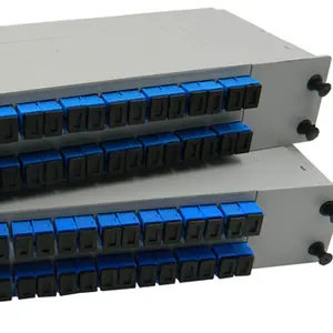 光纤到户 (FTTH) 插入式pon户外光分路器，1x8分路器1 × 8 lgx盒