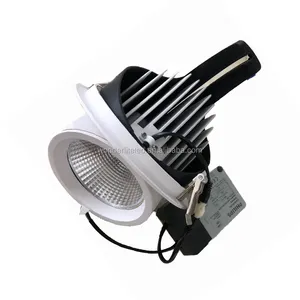 Dimmable 숍 조명 3000k 4000k 5000k CRI 90 95 짐벌 15w 20w 30w LED 통