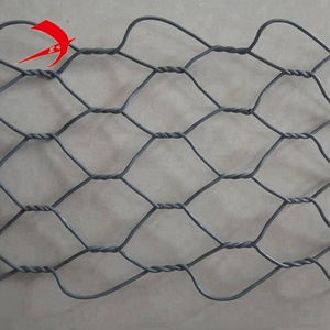 Chile 1.5x1x0.5m mạ kẽm dây sắt gabion lưới đôi hộp gabion xoắn với lỗ lục giác - Product Image 4