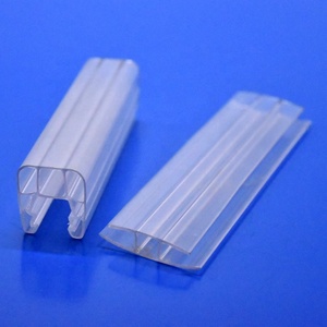 Épaisseur standard moderne (4-16mm) Accessoires de connecteur de feuille de <span class=keywords><strong>polycarbonate</strong></span> durables et écologiques étanches - Product Image 4