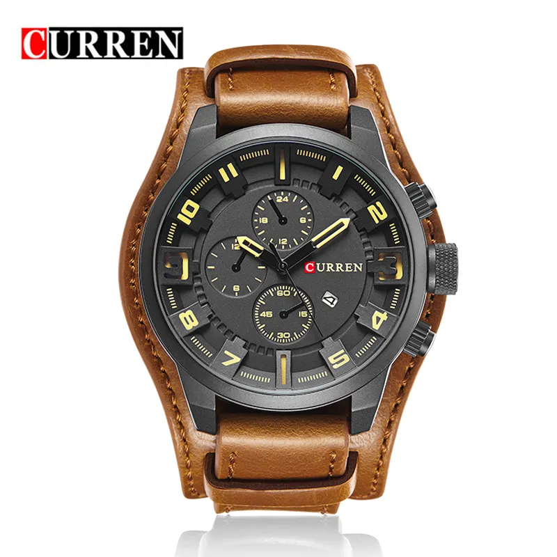 Curren Watch Men 8225 Luxury Brand Quartz Men's Watches Waterproof Casual Sport Watch Wrist Clock Relogio Masculino