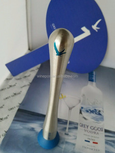 Cuillère à bar en acier inoxydable avec pilon en bois, cadeau promotionnel pour les réunions d'anciens étudiants et les mariages, sérigraphié - Product Image 3