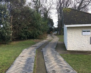 Used Ground <strong>protection</strong> <strong>Mats</strong> <strong>Grass</strong> Protector Plastic Bog <strong>Mats</strong> for Cars - Product Image 5