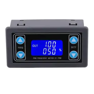 1Hz-150KHz Adjustable PWM Square Wave Pulse Signal Generator Frequency Meter with small size