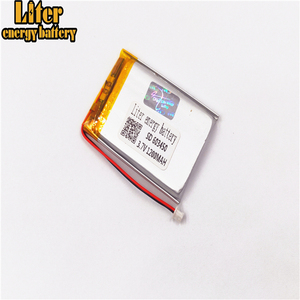 Plug 1,25-2 p 603450 1200 mAh <span class=keywords><strong>3</strong></span>,7 V rechargeable LiPo battery solar Li ion polymer lithium battery with PCM - Product Image 5