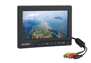 Feelworld 7 pulgadas lcd monitor con entrada av, rca, no bluescreen y alta luminosidad 450cd / <span class=keywords><strong>m</strong></span> para RC helicóptero - Product Image 2