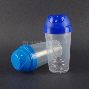 Plástico coctelera coctelera con el metal ball / 300 ml vaso mezclador / venta al por mayor protein <span class=keywords><strong>shaker</strong></span> - Product Image 3