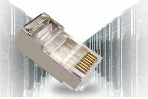 Shielded RJ45 nối Cat5e RJ45 cắm 8P8C nối với mạ vàng 3u - Product Image 2