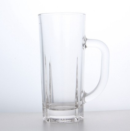 German Style Large Glass Beer Stein Super Mug Food Grade Material Support Certificates Glass Mug