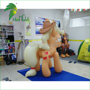 Beste Zachte PVC0.4 Mooie Opblaasbare Zeldzaamheid Paard/Animal Cartoon/Opblaasbare Paard Voor Volwassen