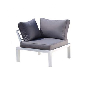 en forma de L moderno barato Patio sofá seccional <span class=keywords><strong>muebles</strong></span> al aire libre jardín aluminio salón esquina sofá conjunto en venta - Product Image 5