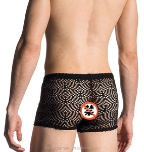 Logotipo personalizado exterior capas <span class=keywords><strong>despega</strong></span> funcionan perfectamente los hombres gay ropa interior Micro boxer Pants - Product Image 4