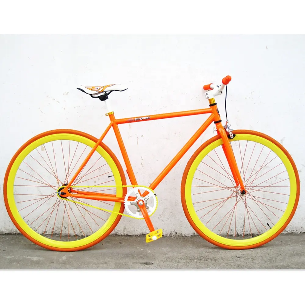 حار بيع الملونة دراجة بسرعة ثابتة 700C fixies