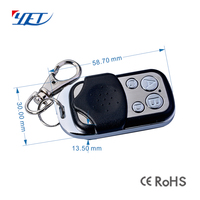 Grande promotion Prix USD1.35/P~USD1.45/P Télécommande de porte de garage de type B2 pour clonage et duplication YET026